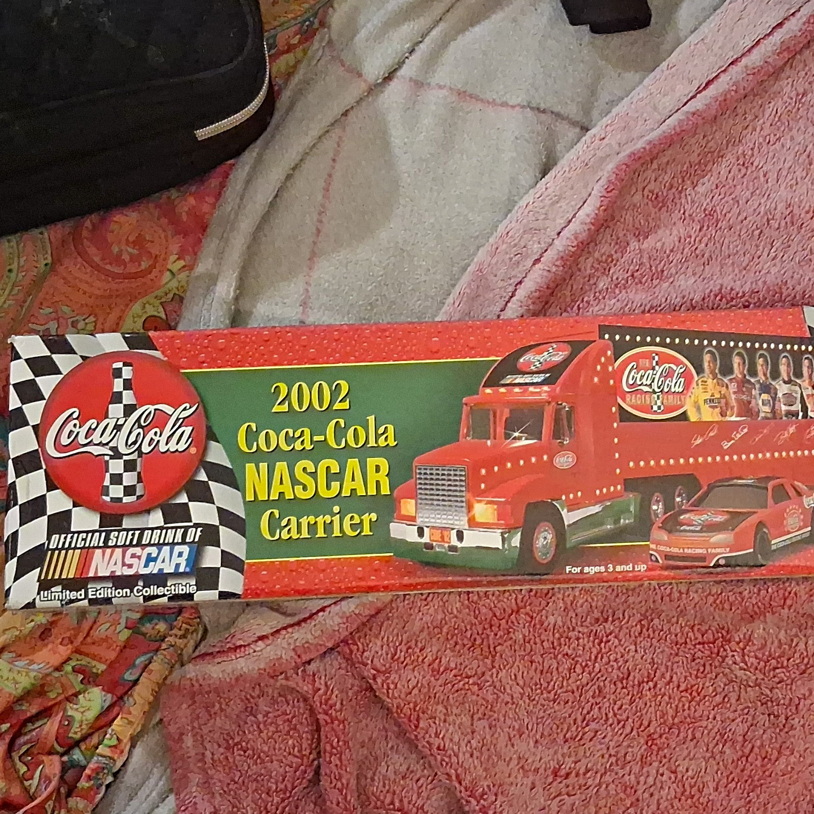 Vintage 2002 Coca Cola NASCAR Carrier , New Old Stock complete case Of 12 - BBR Vintage 2002 Coca Cola NASCAR Carrier , New Old Stock complete case Of 12 - BBR