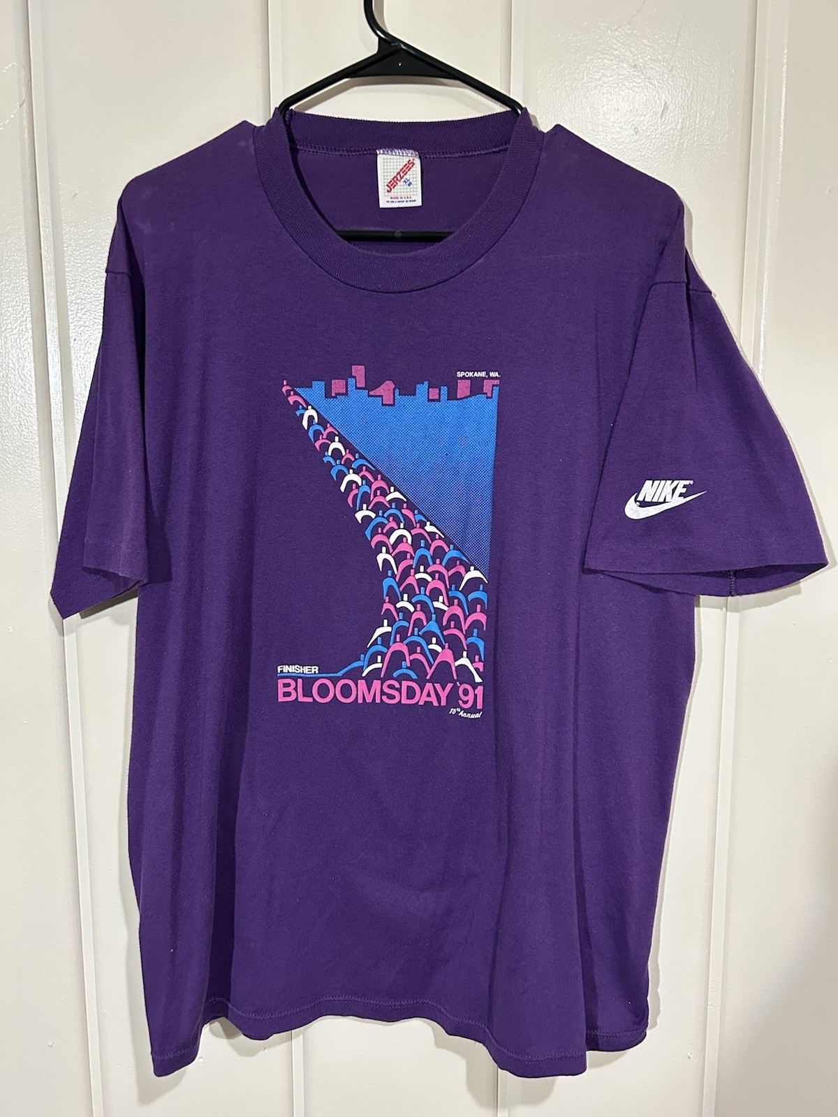 Vintage Single Stitch Bloomsday 1991 Nike T Shirt XL Vintage Single Stitch Bloomsday 1991 Nike T Shirt XL