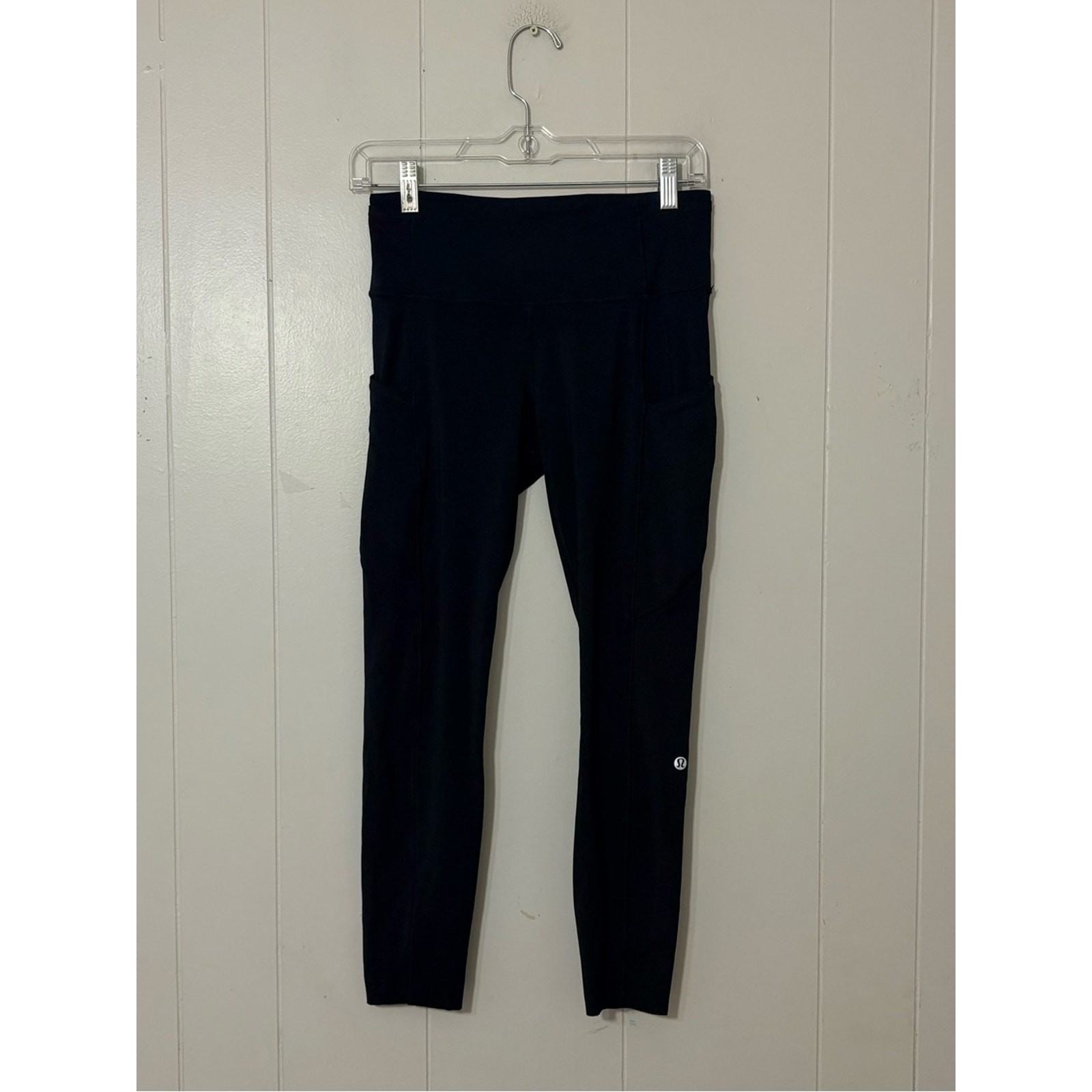 Lululemon Fast & Free 7/8 Tight II Non-Reflective 25” Black Size 6