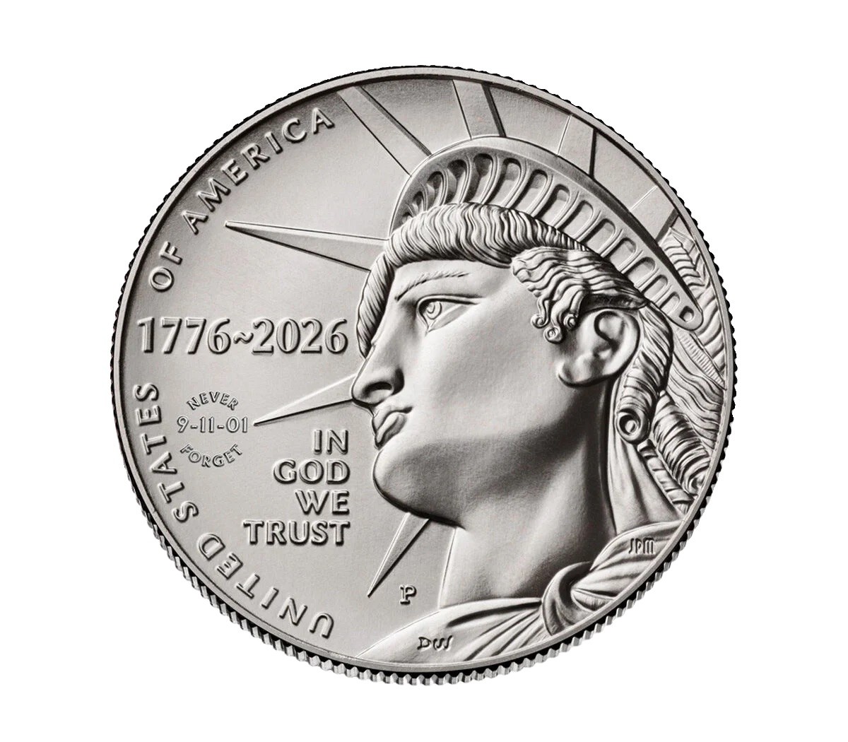 2026-P  9/11 Enduring Liberty Half Dollar 9-11-01 NEVER FORGET Privy - PRE-SALE 