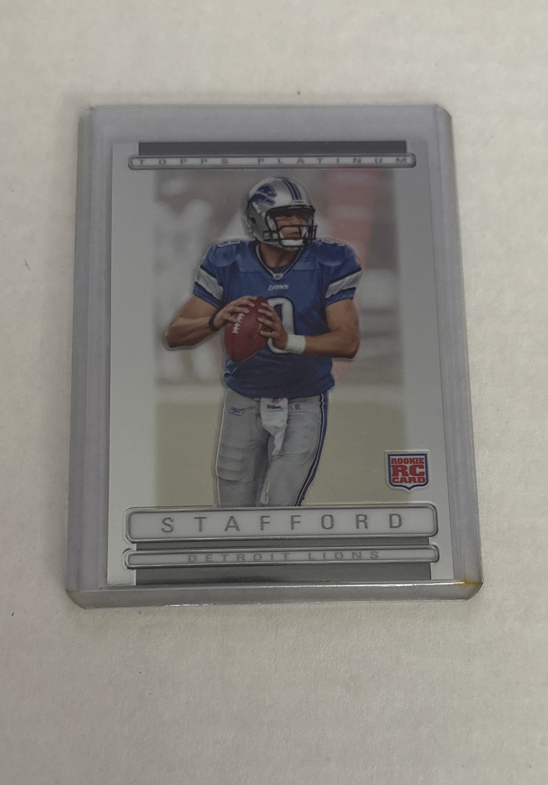 2009 Topps Platinum - Matthew Stafford #125 (RC) 2009 Topps Platinum - Matthew Stafford #125 (RC)