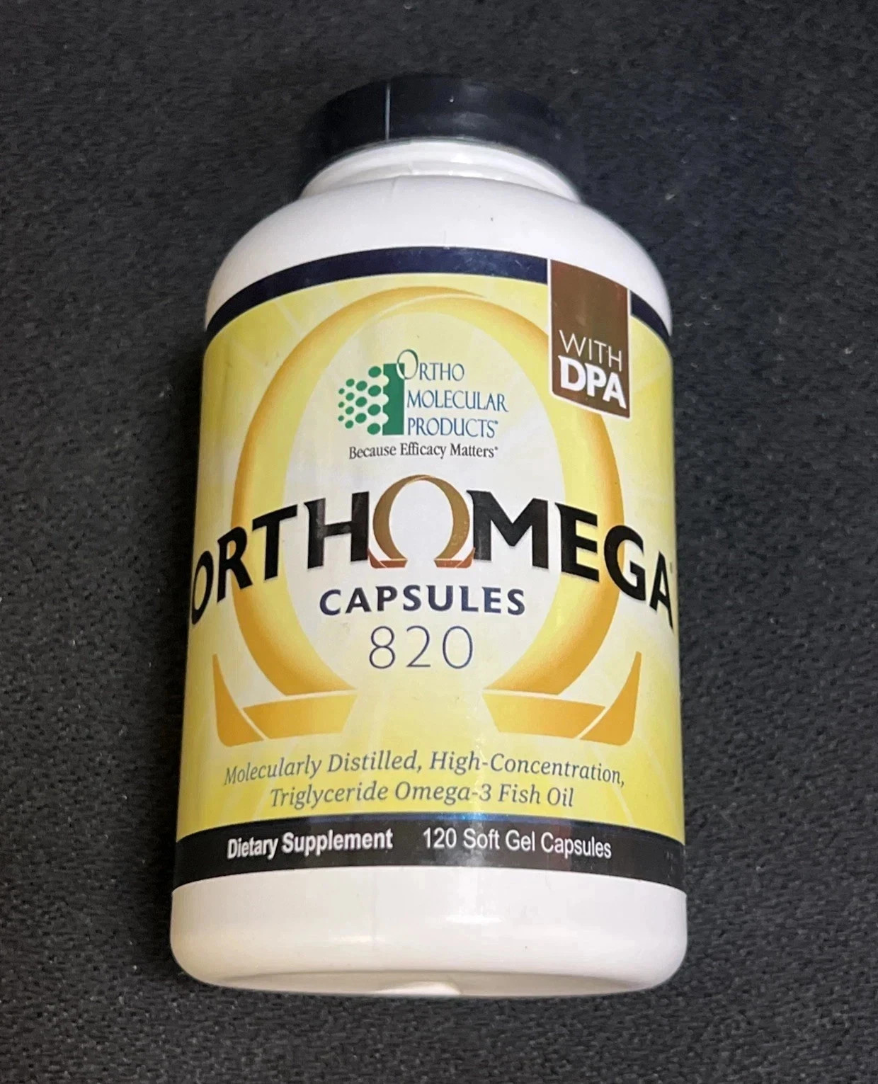 Ortho Molecular Products Orthomega Softgels - 120 Count