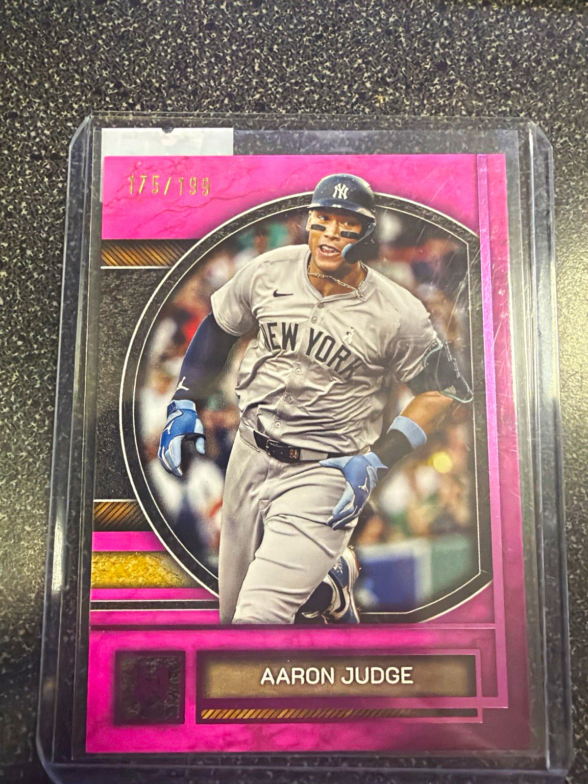 2025 Topps Museum Collection Aaron Judge Pink Sapphire #99 175/199 Yankees 2025 Topps Museum Collection Aaron Judge Pink Sapphire #99 175/199 Yankees