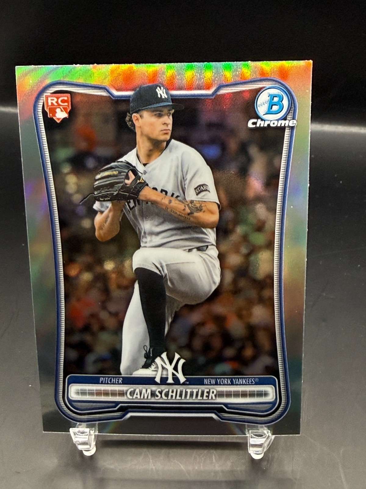 2026 Bowman - Cam Schlittler #53 Sp Rookie Red Rc Chrome Variation (RC) 2026 Bowman - Cam Schlittler #53 Sp Rookie Red Rc Chrome Variation (RC)