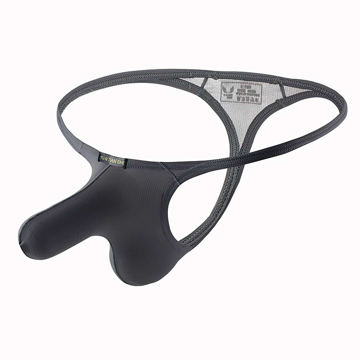 Men's Sexy Oil Glossy Underwear Panties Thong Low Waist G-String Briefs Lingerie Men's Sexy Oil Glossy Underwear Panties Thong Low Waist G-String Briefs Lingerie