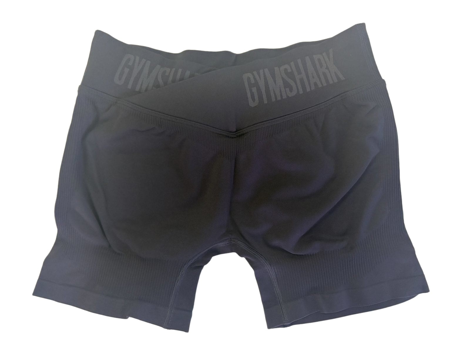 Gymshark GS Seamless Shorts Womens Large Black Body Fit High Waist Gym Shorts Gymshark GS Seamless Shorts Womens Large Black Body Fit High Waist Gym Shorts