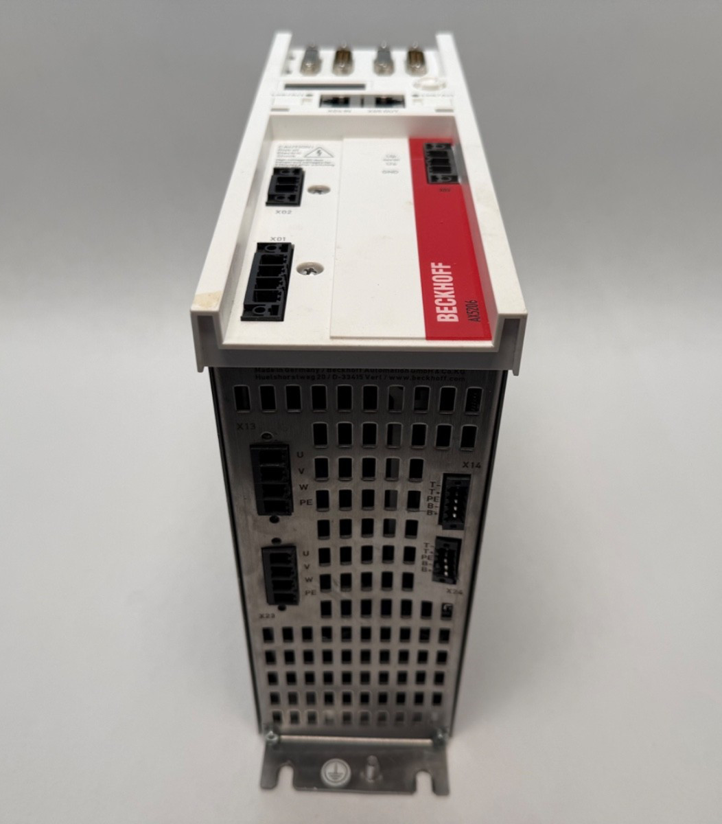 Beckhoff AX5206-0000-0202 Servo Drive 1 Phase 100-240VAC or 3 Phases 100-480VAC