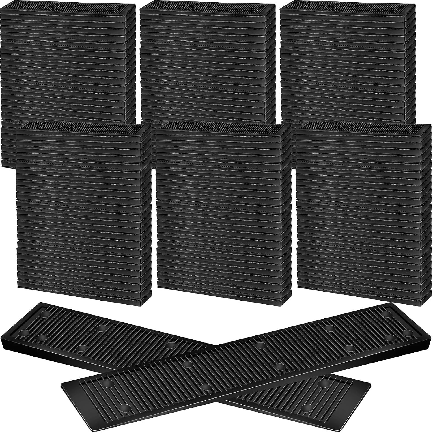 250 Pack Composite Shims 8 Inch for Leveling Heavy Duty, Black 250 Pack Composite Shims 8 Inch for Leveling Heavy Duty, Black