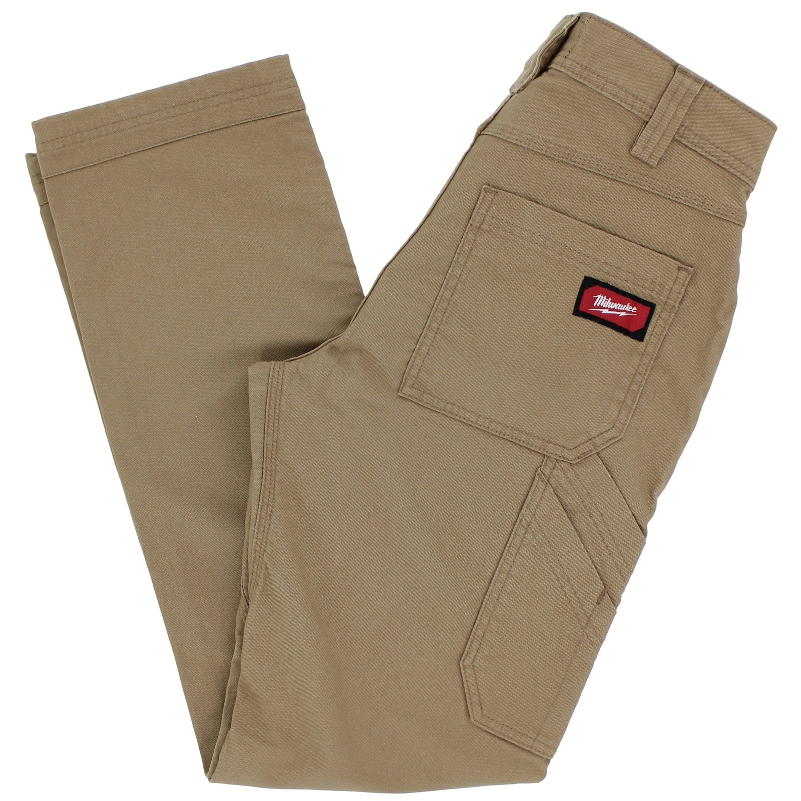 Milwaukee Men's Work Pants, 7-Pocket, Reinforced Kick Plate, Triple Stitch