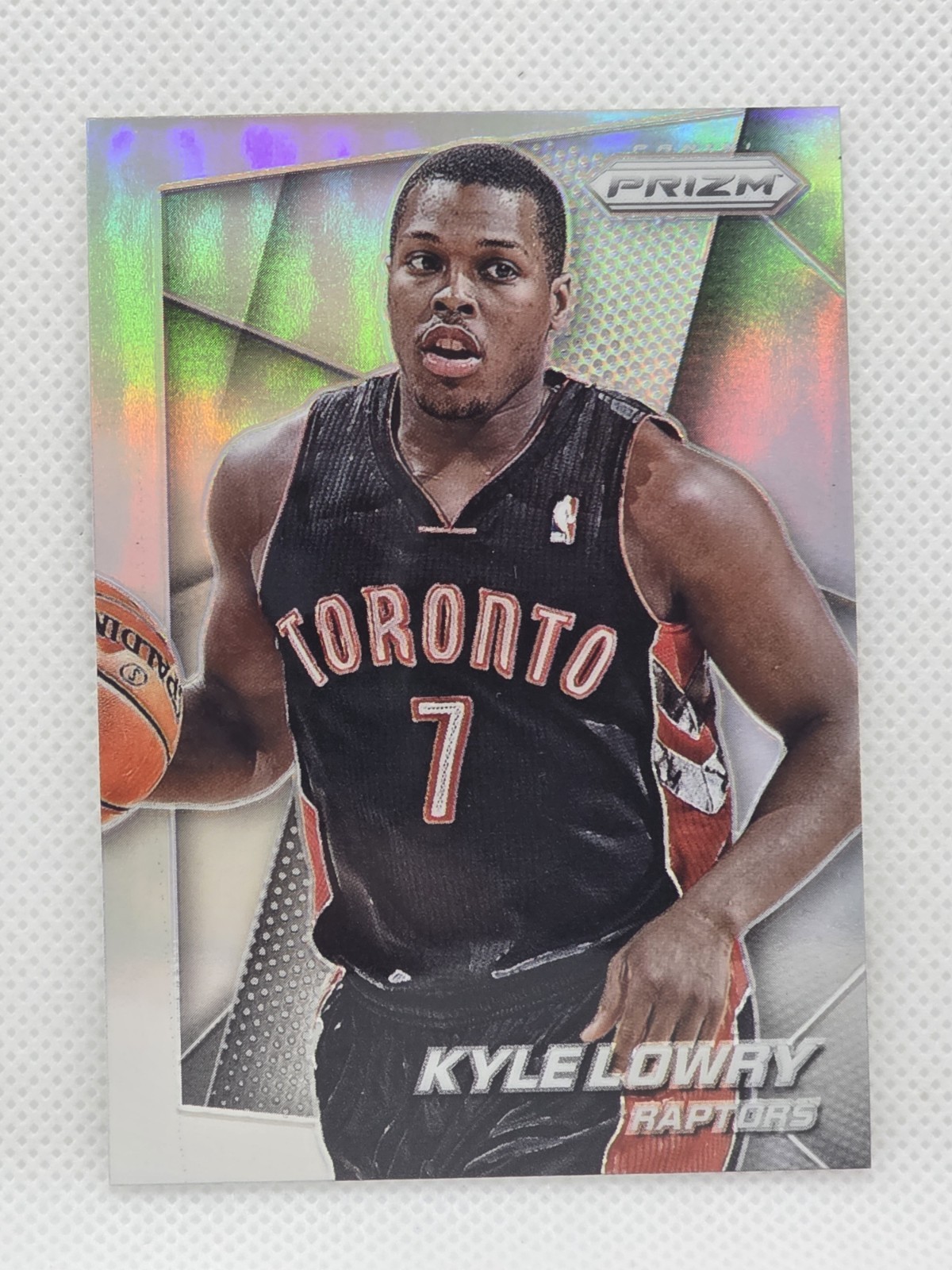 2014-15 Panini Prizm Silver Prizm Kyle Lowry #8 2014-15 Panini Prizm Silver Prizm Kyle Lowry #8