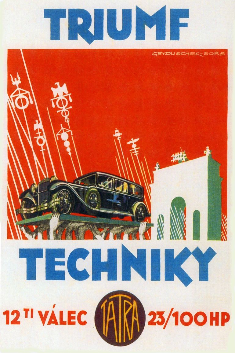 Triumf Techniky Tatra Poster - Mid-century Modern Decor 🤯💯 24x36” Triumf Techniky Tatra Poster - Mid-century Modern Decor 🤯💯 24x36”