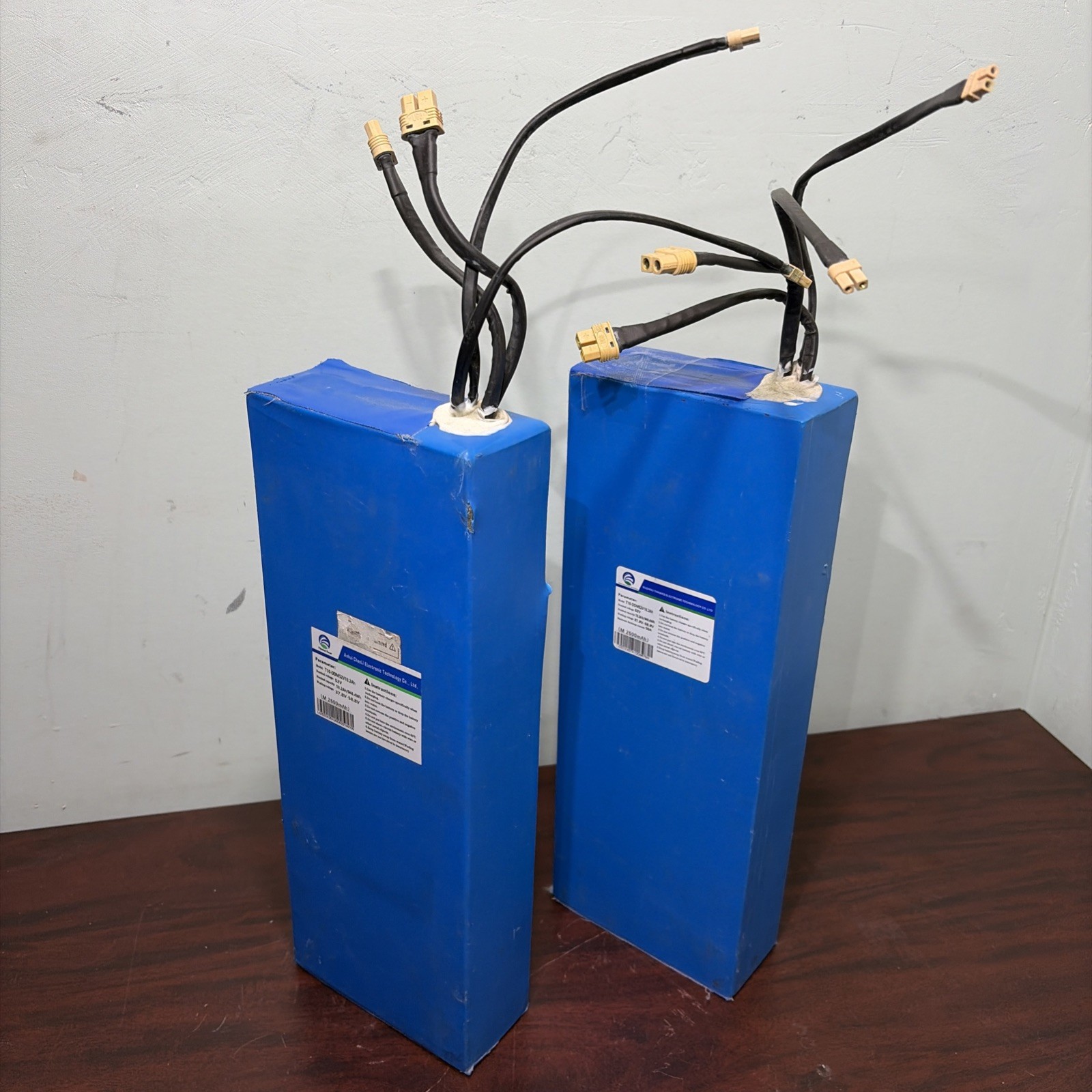 Lot of 2 Electric Scooter Bike BATTERY 2600mAh Solar DIY USED Lot of 2 Electric Scooter Bike BATTERY 2600mAh Solar DIY USED