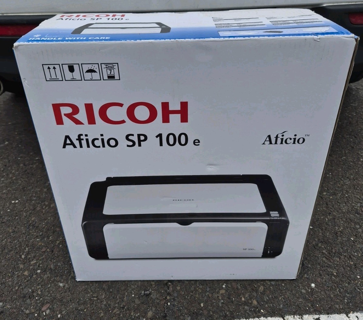 RICOH Aficio SP 100 e Printer New Old Stock Unused Rare Model RICOH Aficio SP 100 e Printer New Old Stock Unused Rare Model