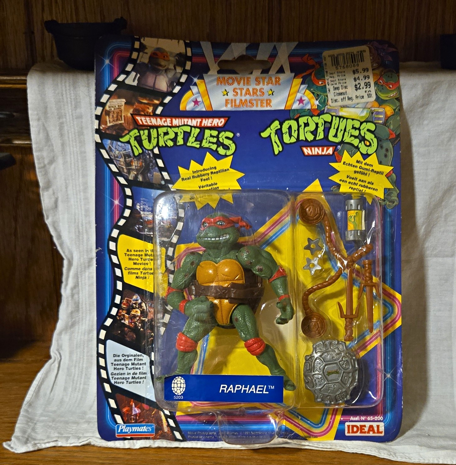 TMNT Teenage Mutant Ninja Turtles Movie Star Raphael TMNT Teenage Mutant Ninja Turtles Movie Star Raphael