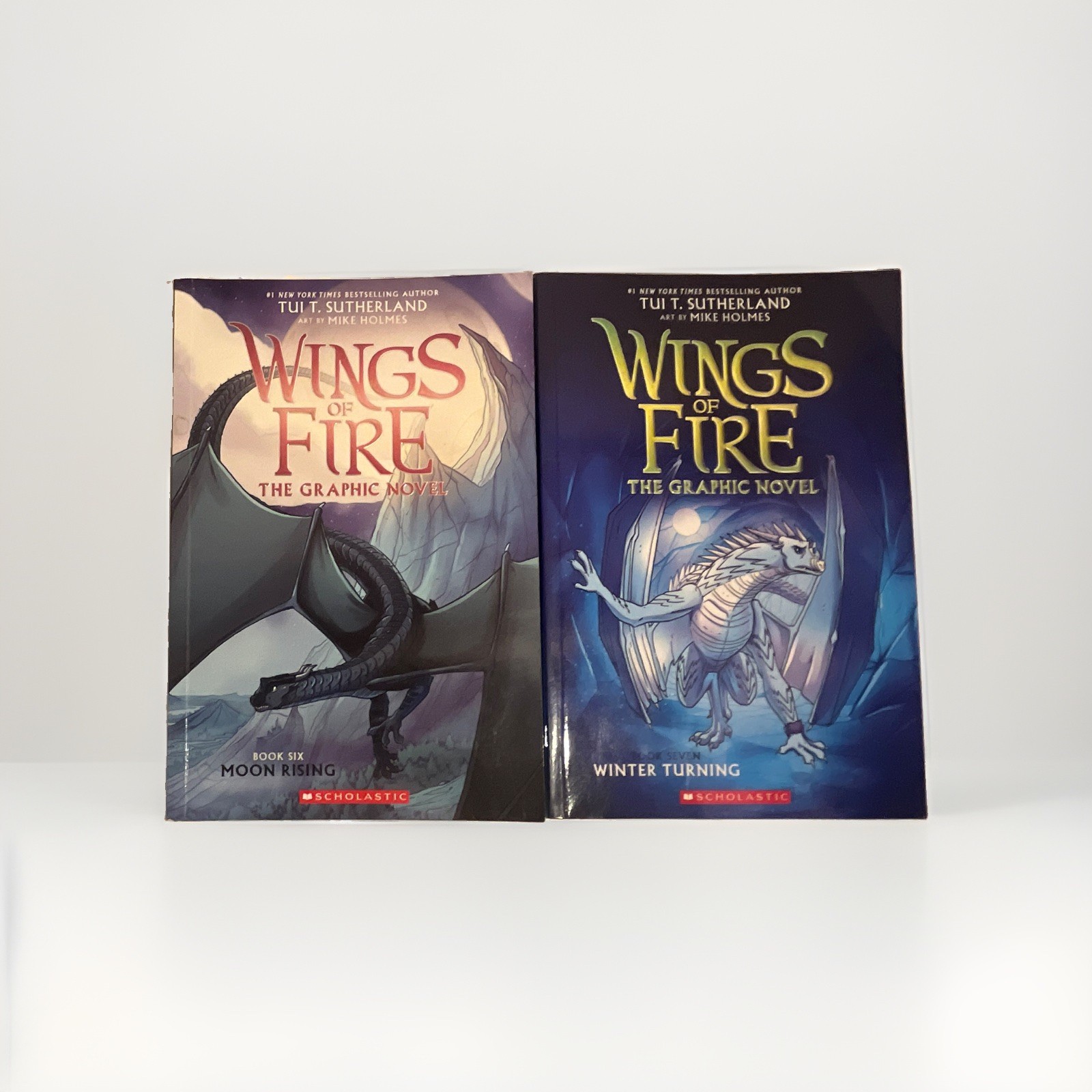 Wings of Fire graphic Novels Moon Rising and Winter Turning - Tui T. Sutherland Wings of Fire graphic Novels Moon Rising and Winter Turning - Tui T. Sutherland