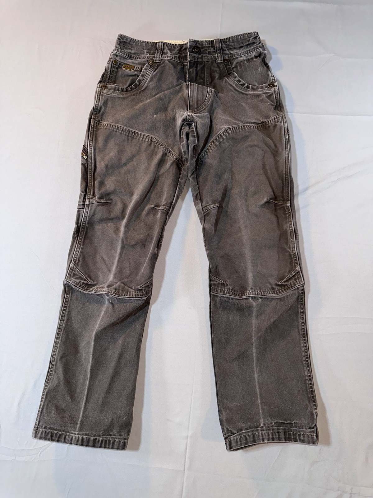 KUHL The Law Pants Vintage Patina Dye Canvas Brown Button Men’s 28x30 KUHL The Law Pants Vintage Patina Dye Canvas Brown Button Men’s 28x30