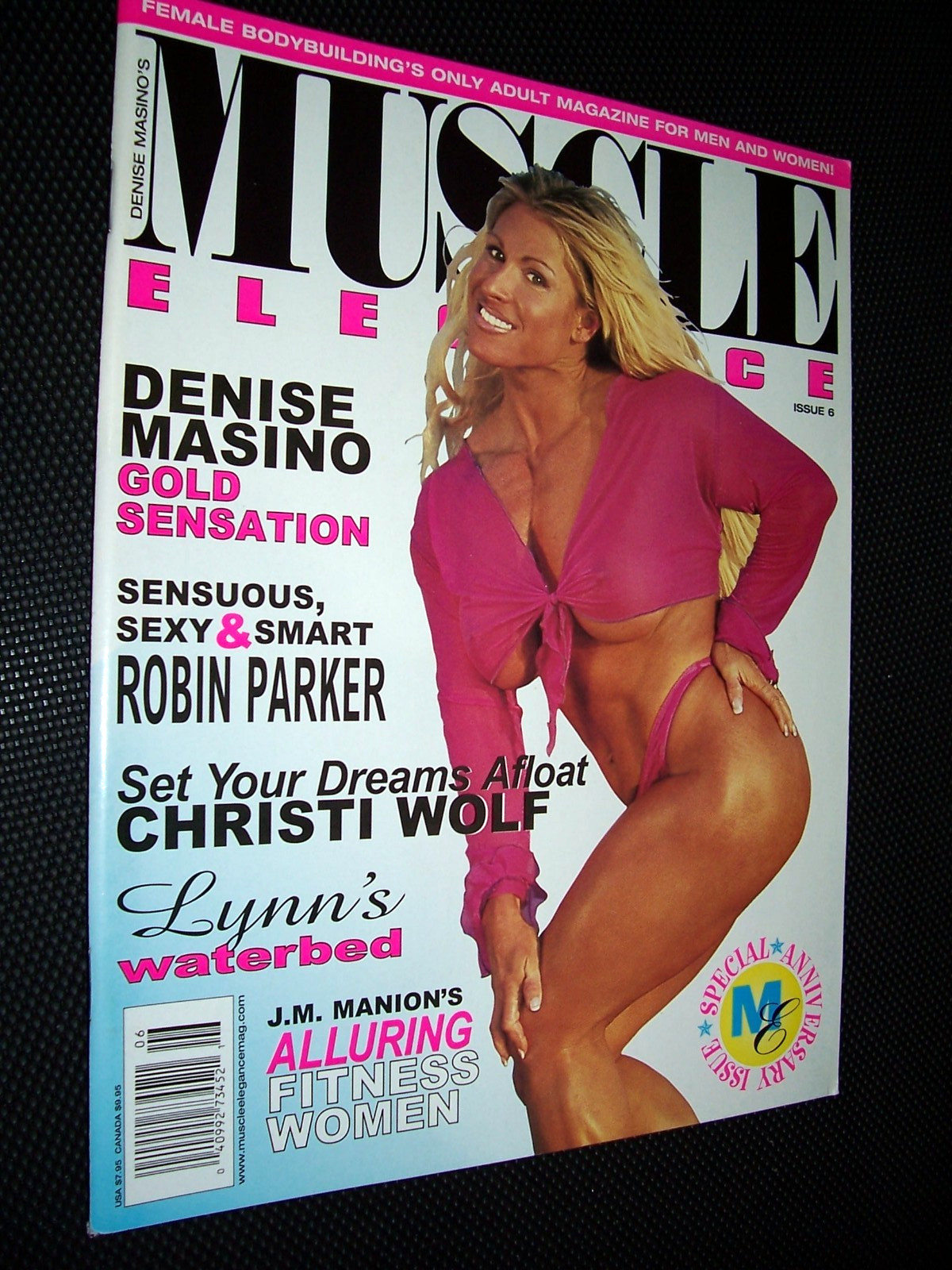 DENISE MASINO\'S MUSCLE ELEGANCE ~ issue #6  1999 ~ Female bodybuilders