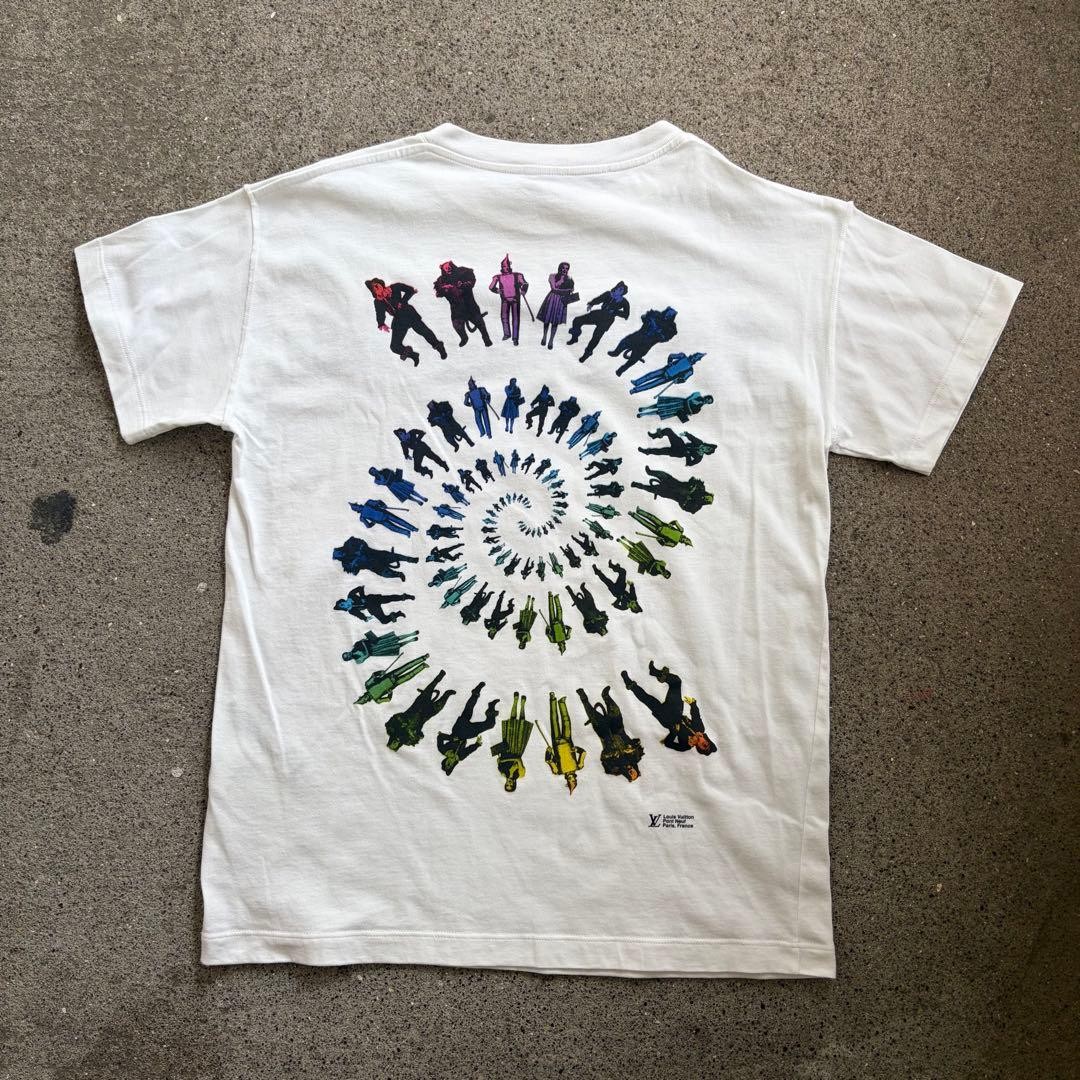 USED 19SS LOUIS VUITTON WIZARD OF OZ DOUBLE-SIDED PRINT T-SHIRT GOOD
