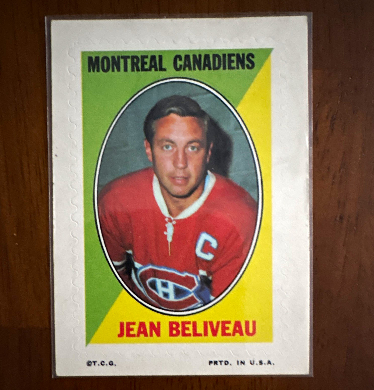 Topps 1970-71 Sticker Stamps Jean Beliveau Montreal Canadiens Topps 1970-71 Sticker Stamps Jean Beliveau Montreal Canadiens