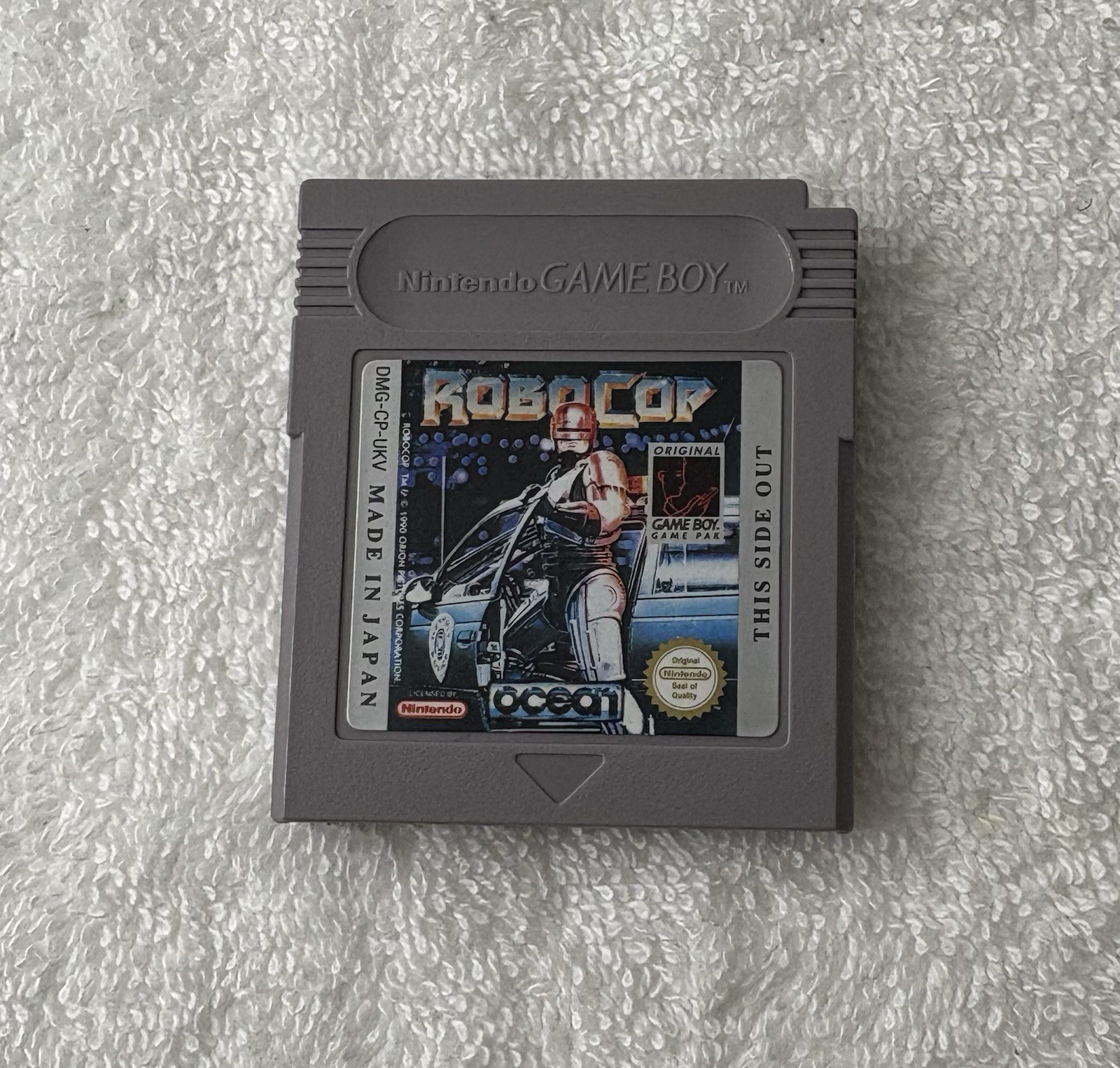RoboCop (Nintendo Game Boy GB, 1990) Authentic-Cleaned- Tested RoboCop (Nintendo Game Boy GB, 1990) Authentic-Cleaned- Tested