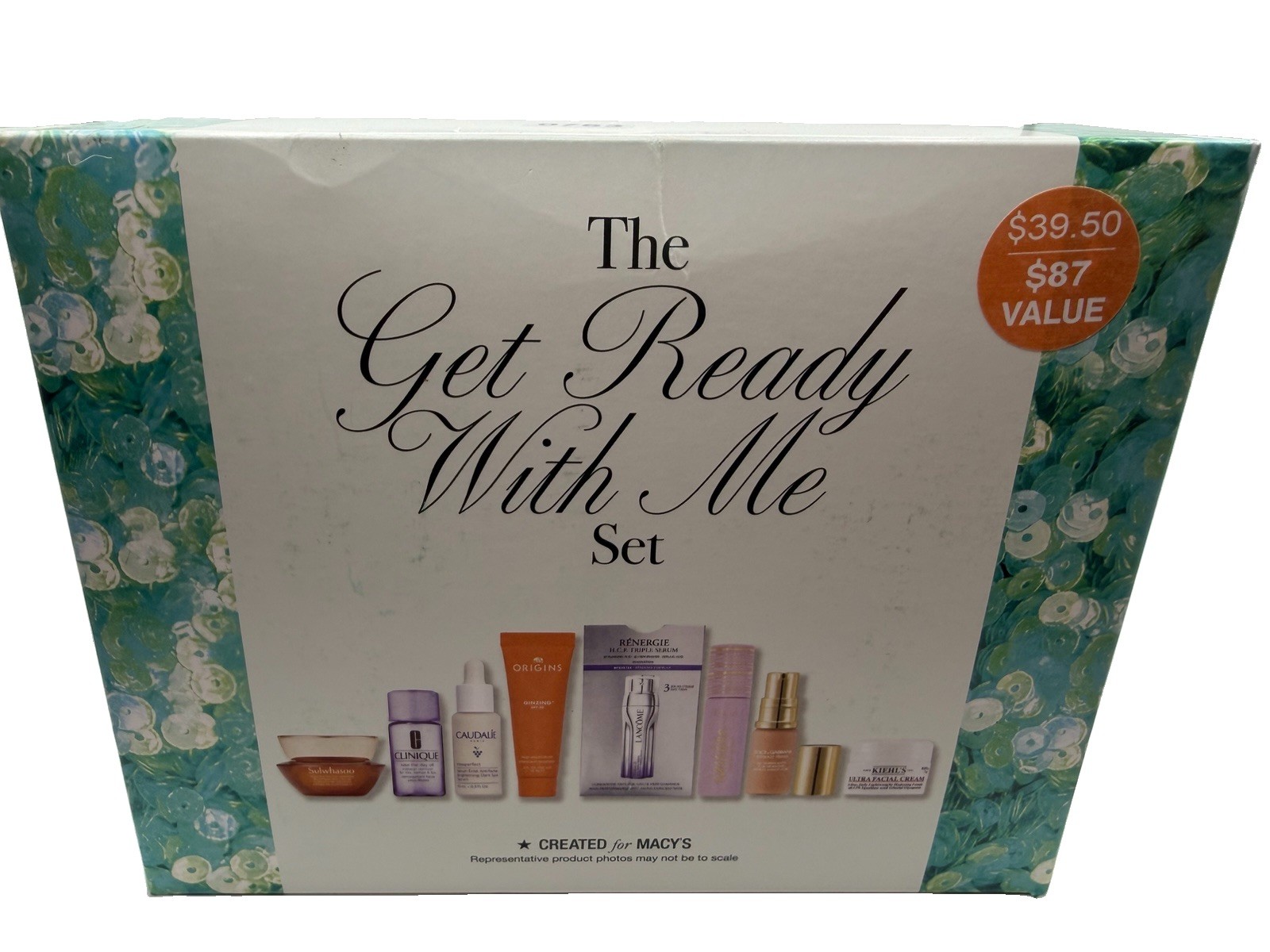 Macy’s Get Ready With Me 8 Pc Beauty Set Caudalie Lancome Sulwhasoo NEW