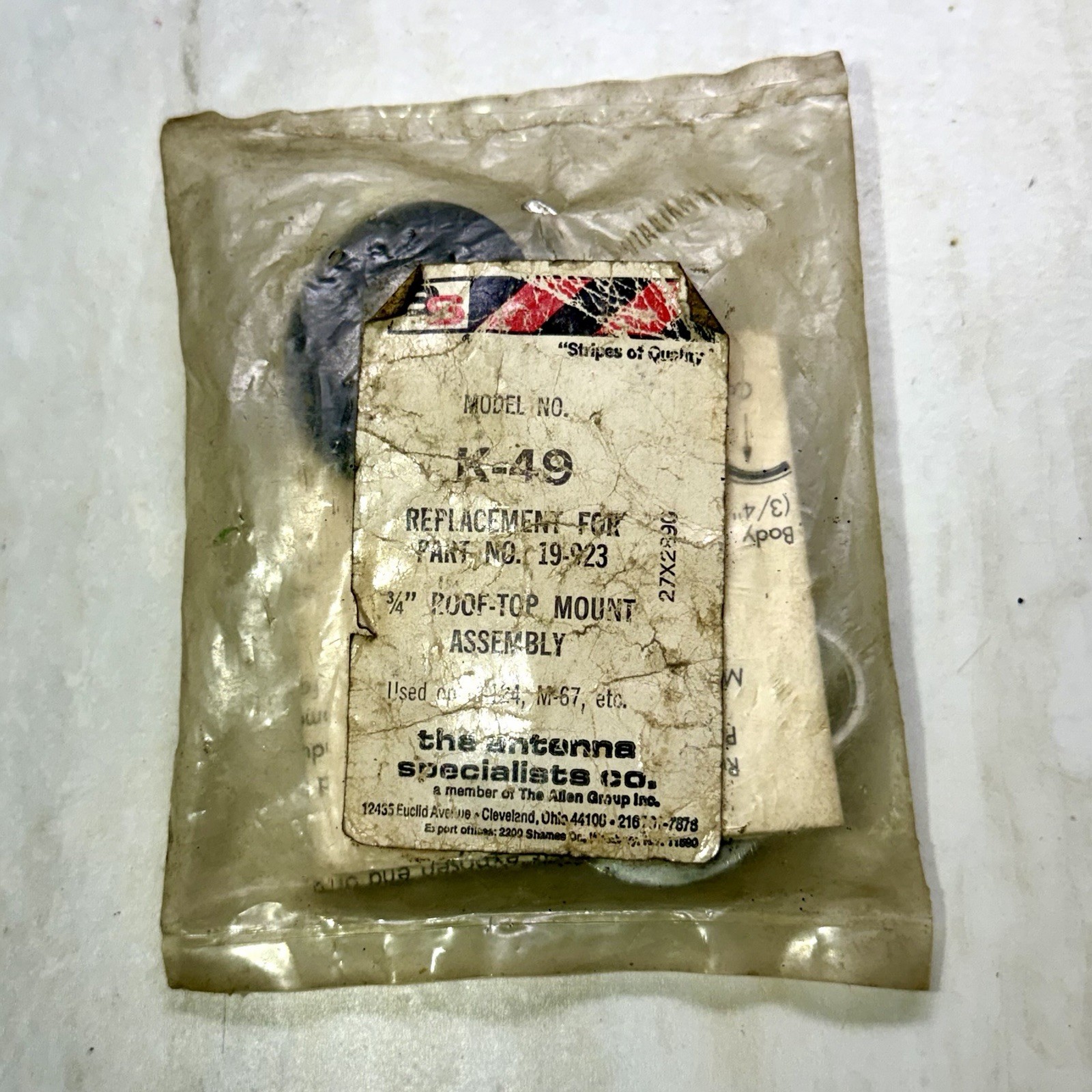 Vintage Antenna Specialists K-49 3/4\