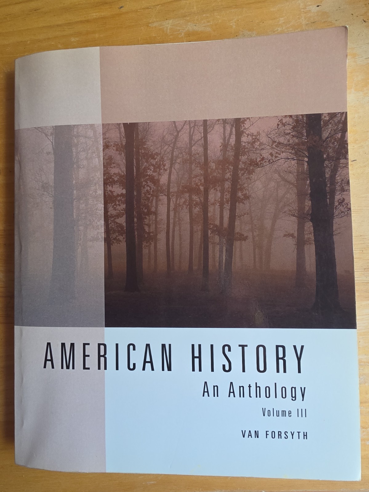 American History An Anthology American History An Anthology