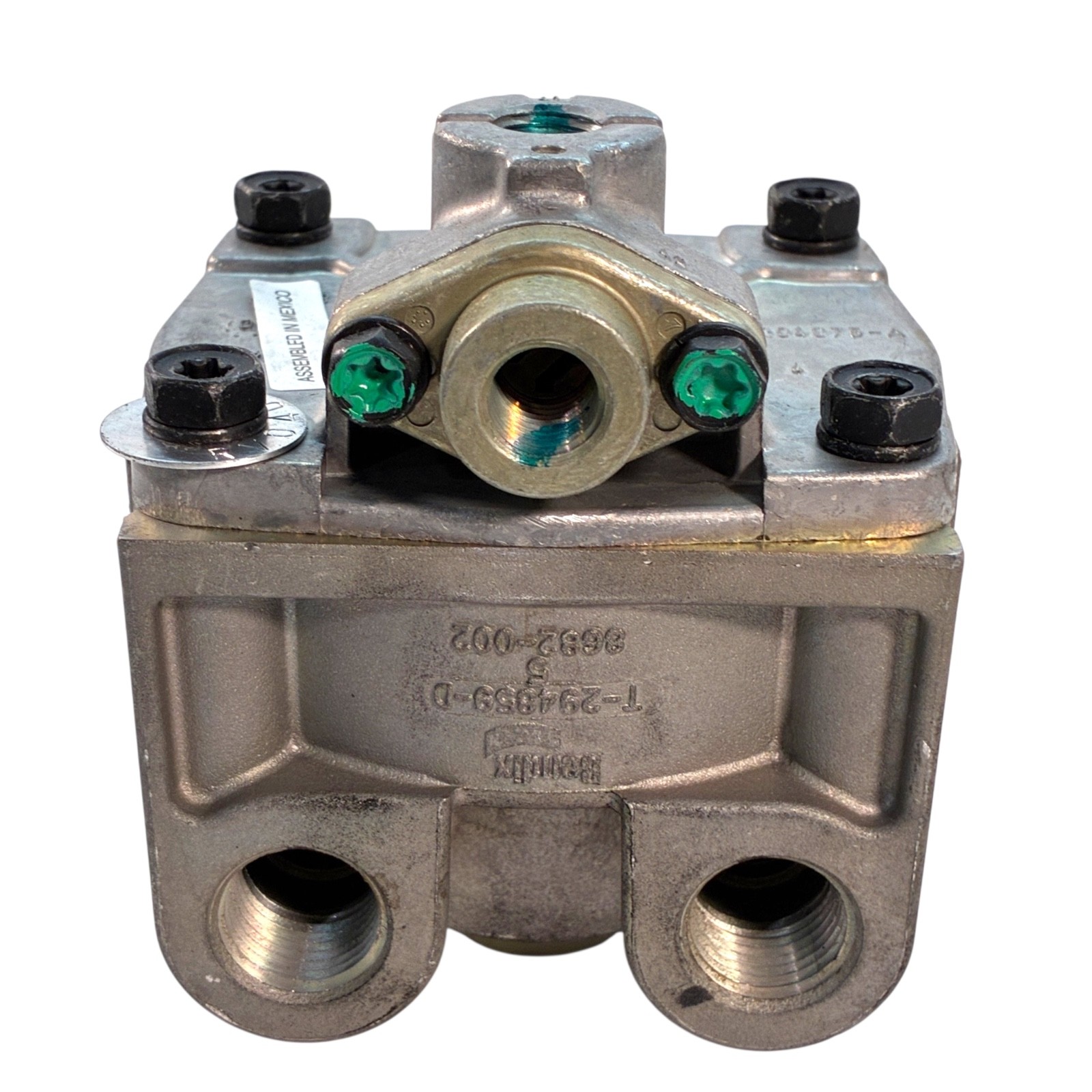 Bendix 103321 R-12 Air Brake Relay Valve Assembly T-294859-D 8682-002 NOS New
