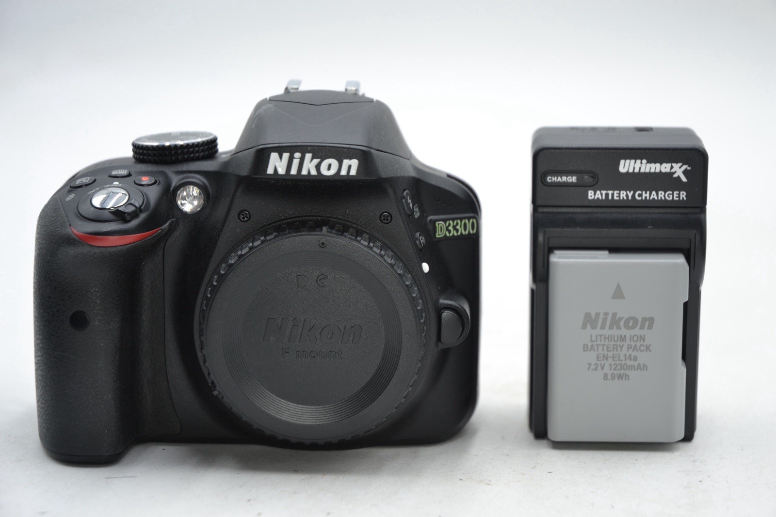Nikon D3300 24.2MP Digital SLR Camera - Black (2,773 Shutter Count) Nikon D3300 24.2MP Digital SLR Camera - Black (2,773 Shutter Count)