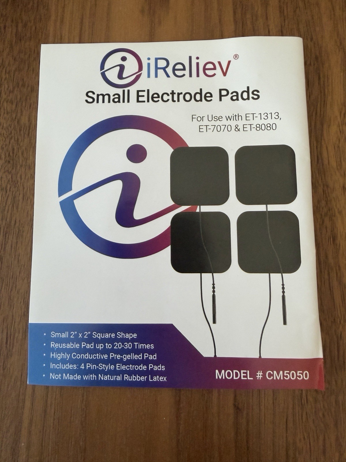 iReliev Electrode Value Pack TENS & EMS Pads (40) 2\