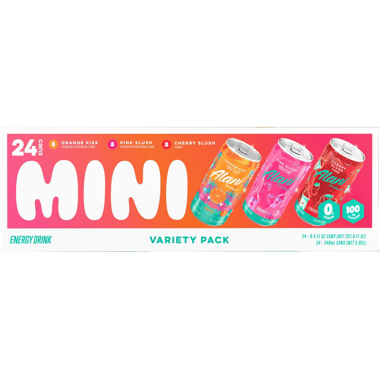 Alani Nu Mini Variety Pack, 8.4 fl. oz., 24 pk. 