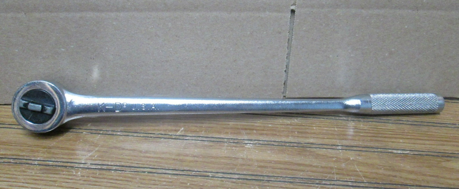 Vintage K-D KD Tools 73 1116 Forged Ratchet 1/2 Drive 15 Vintage K-D KD Tools 73 1116 Forged Ratchet 1/2 Drive 15
