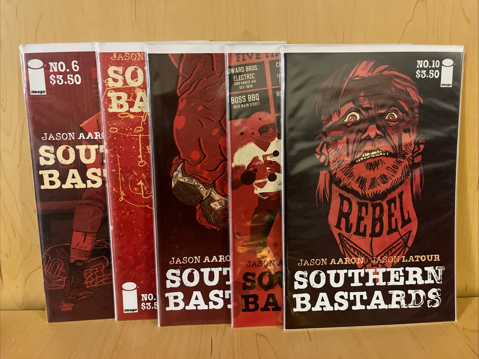 Image Comics Southern Bastards Lot 6-10 Image Comics Southern Bastards Lot 6-10