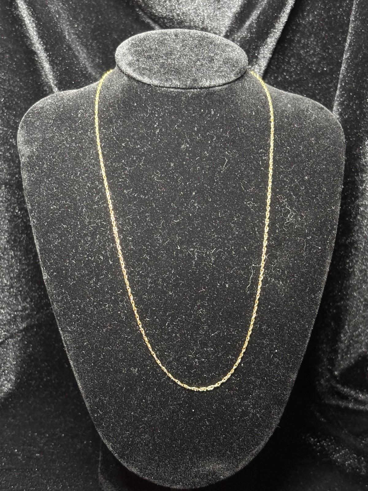 Vintage Solid 14k Gold 16inch Necklace - Stamped 14k Vintage Solid 14k Gold 16inch Necklace - Stamped 14k