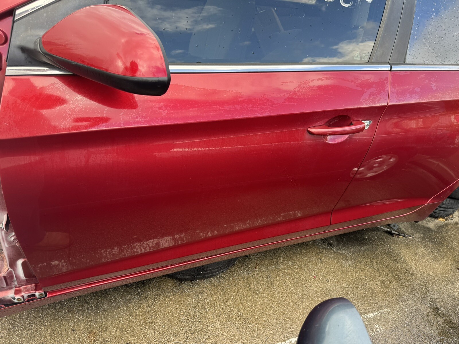 2015 2016 2017 HYUNDAI SONATA LEFT SIDE FRONT DOOR