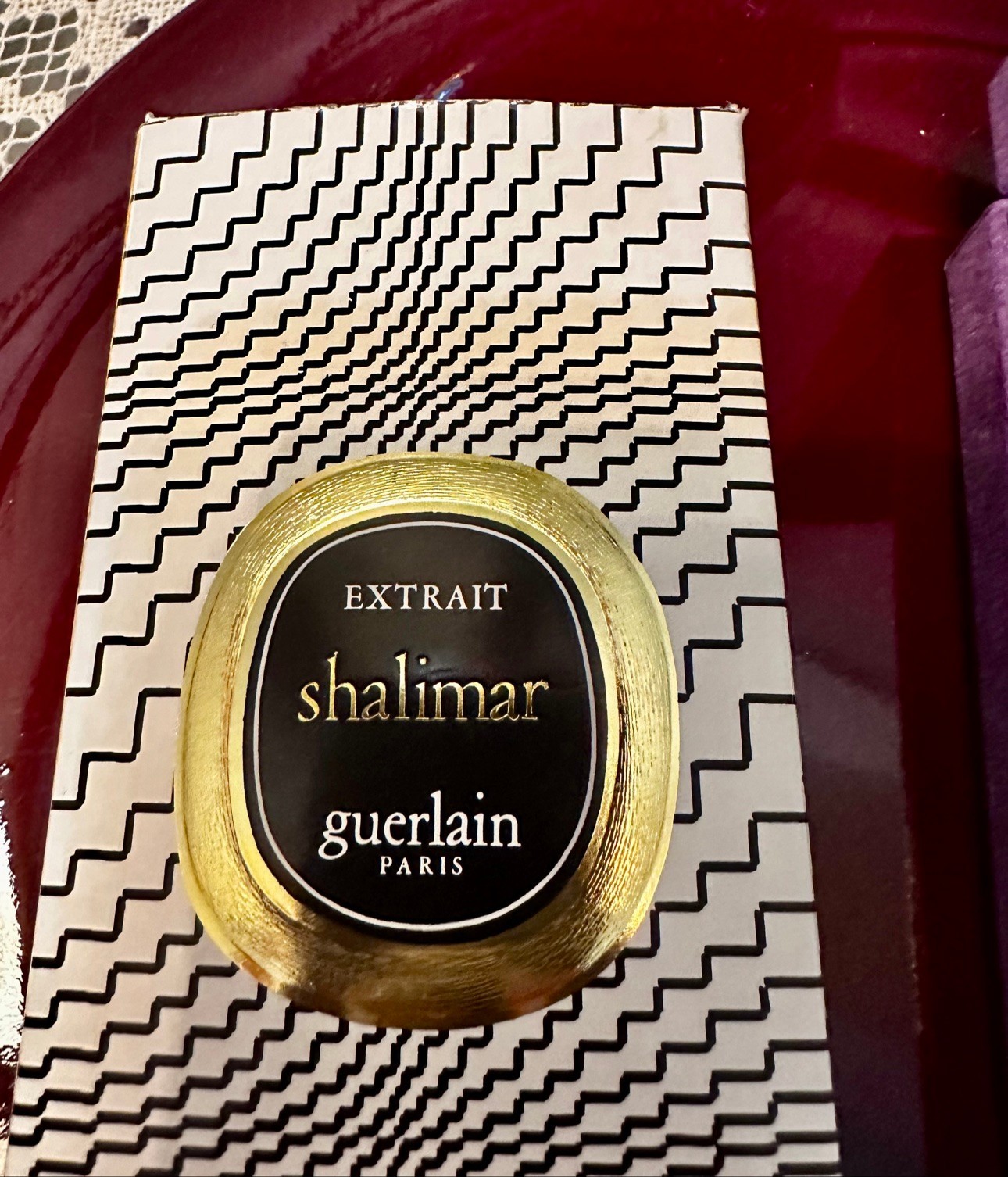 Guerlain Shalimar Extrait Parfum No 15.090 Sealed New In Box Faceted Flacon