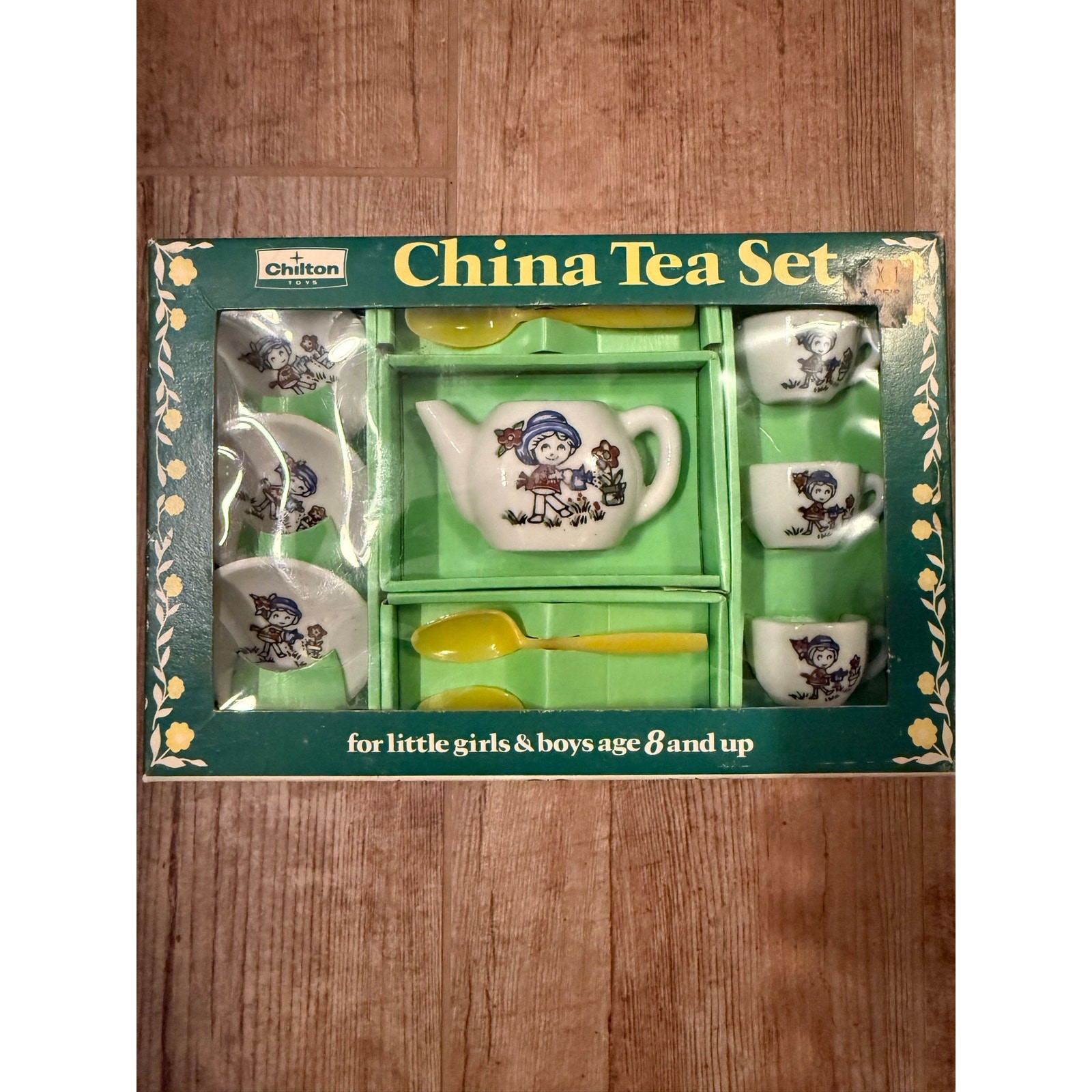 Vintage 1970s China Tea Set Chilton Toys Made In Japan Boxed Vintage 1970s China Tea Set Chilton Toys Made In Japan Boxed