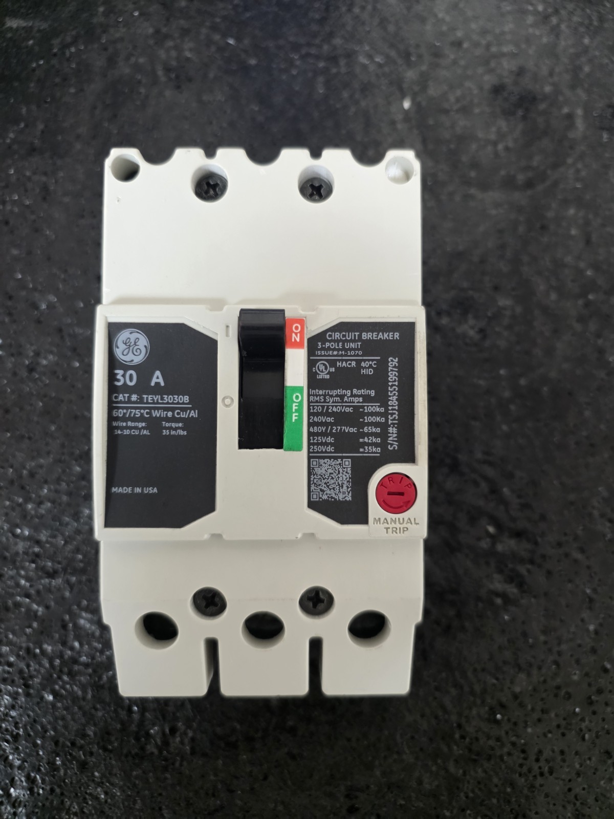 TEYL3030B GE BY ABB USED (51 AVAILABLE) 