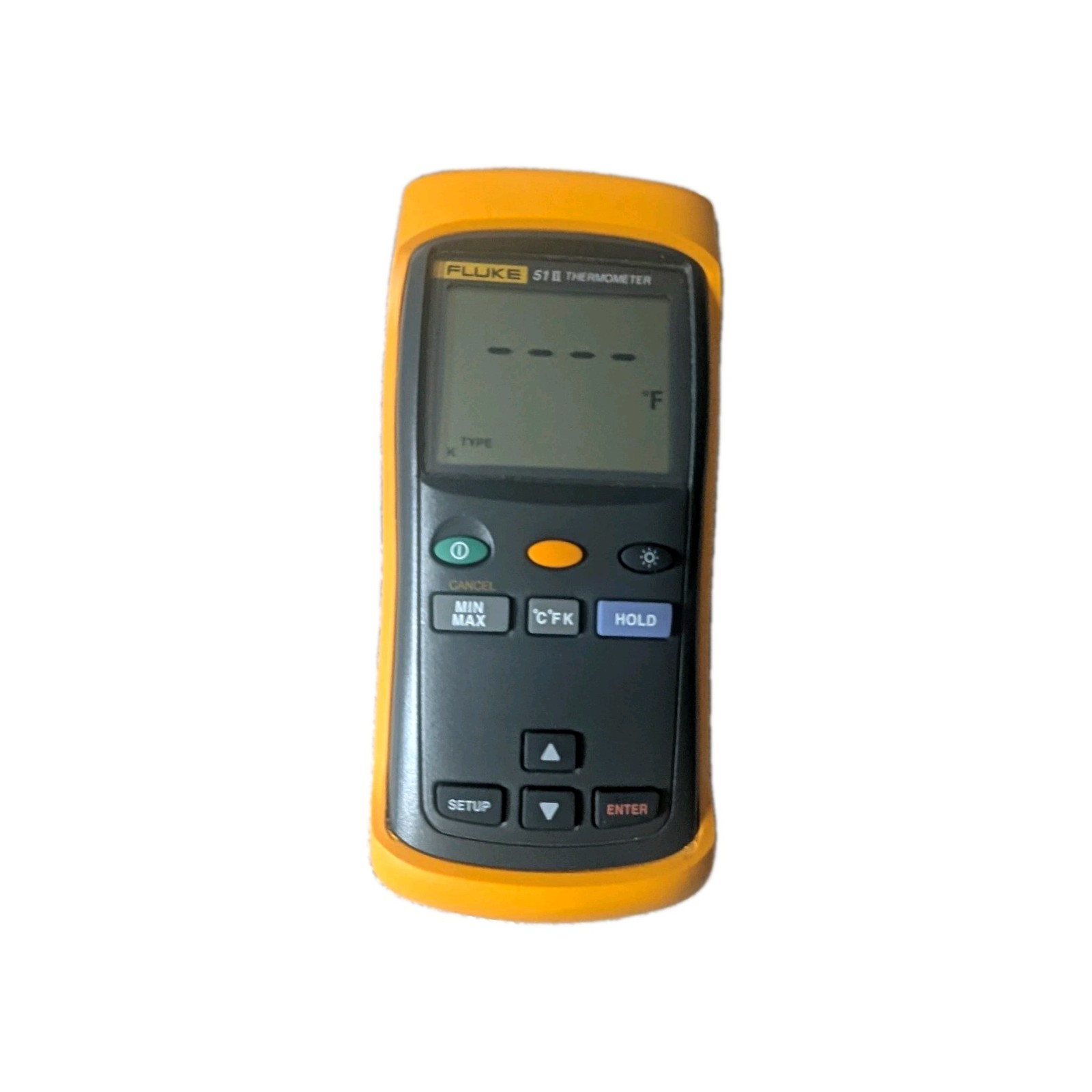 Fluke 51 II Digital Handheld Thermometer Temperature Meter, Digital Display Fluke 51 II Digital Handheld Thermometer Temperature Meter, Digital Display