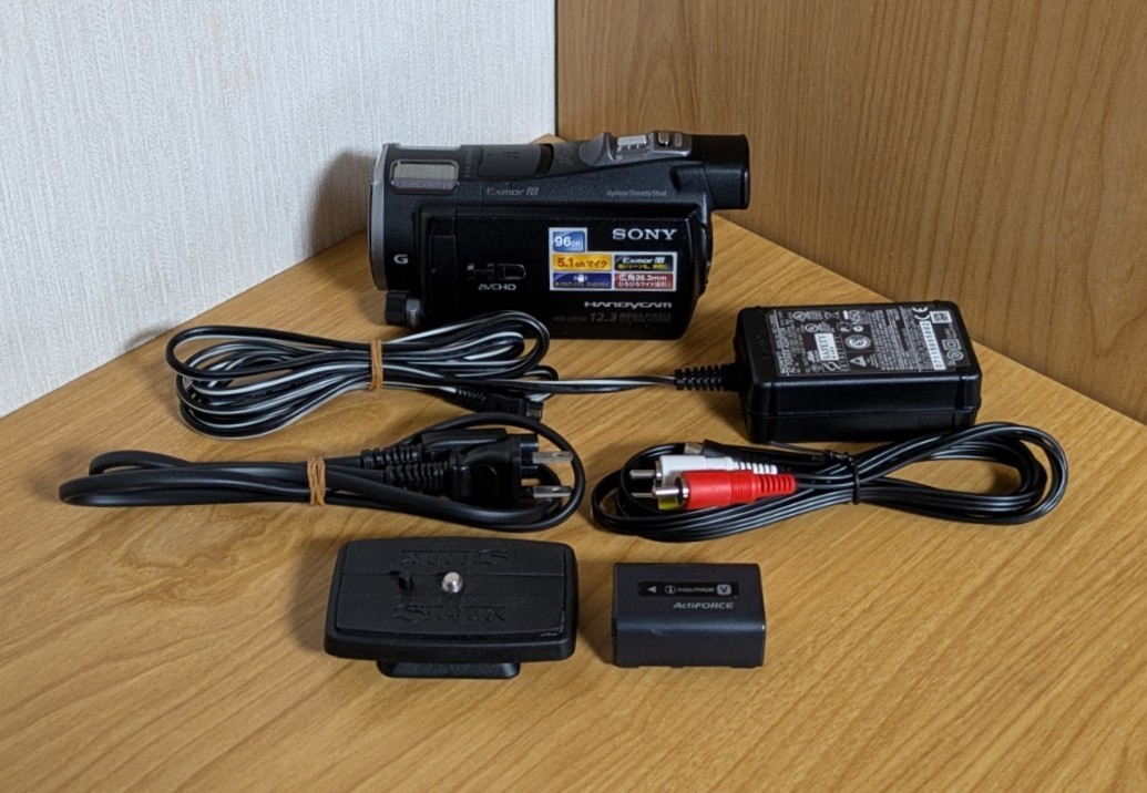 SONY HDR-CX700V Handycam Camcorder  Full HD 10x Zoom Japanese only Excellent