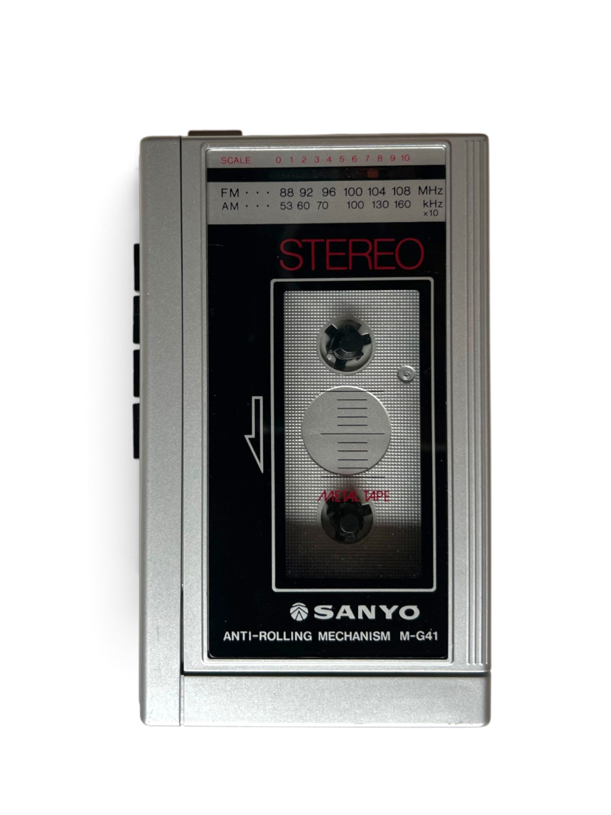 VTG Sanyo M-G41 AM FM Stereo Cassette Player Walkman Tested WORKING/READ AS-IS