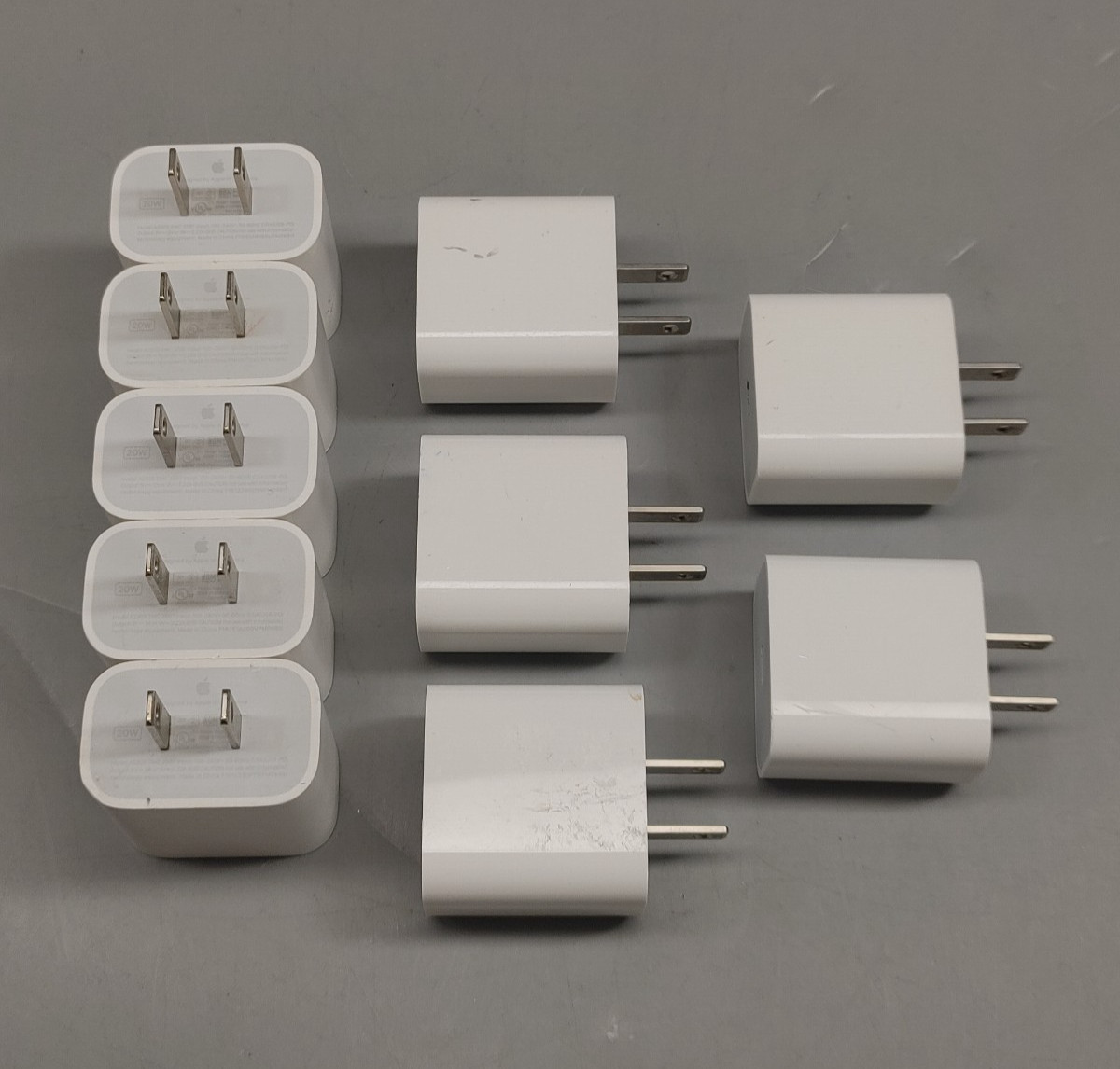 USED - Lot 10 Genuine Apple A2305 20W USB-C Power Adapters (Read) USED - Lot 10 Genuine Apple A2305 20W USB-C Power Adapters (Read)