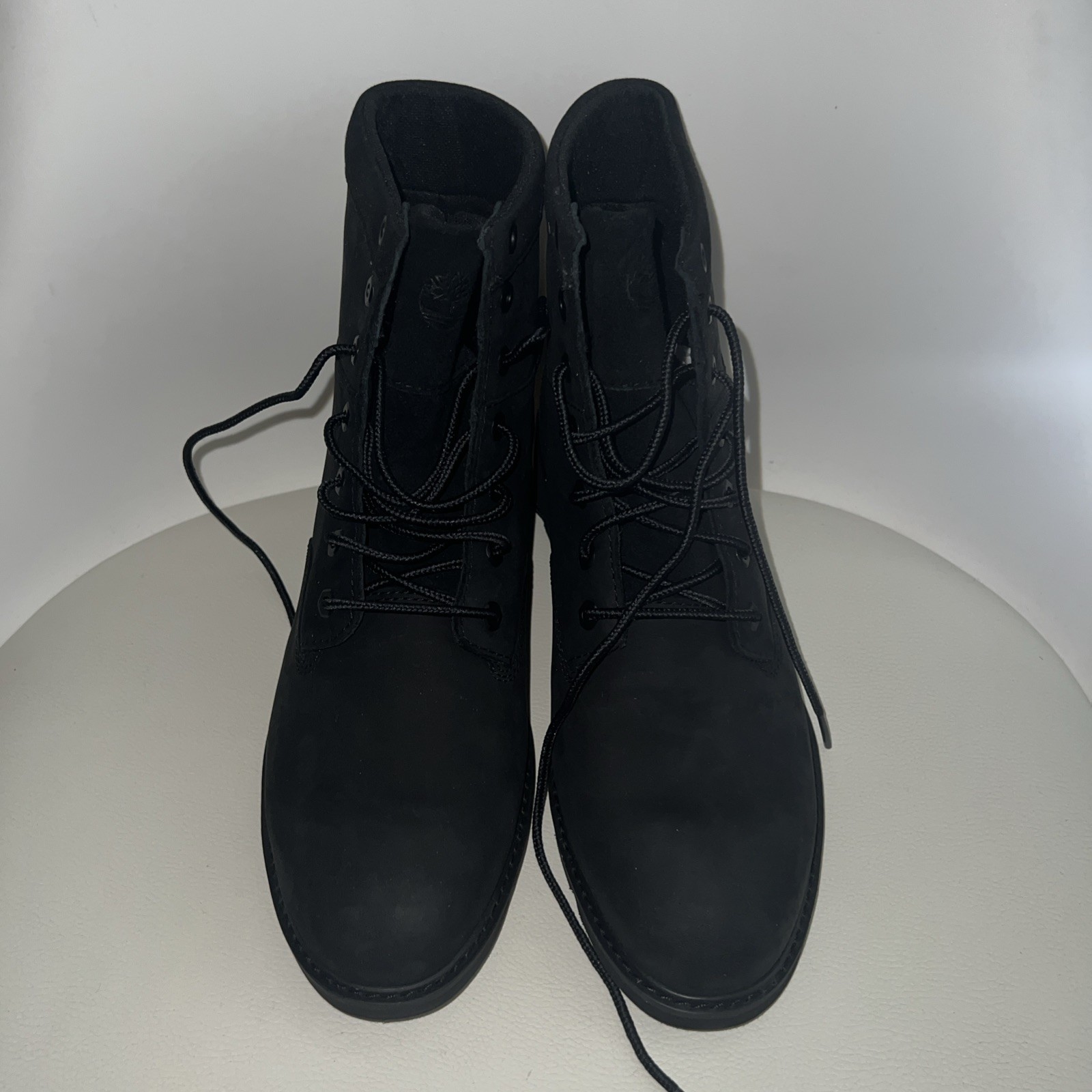 Timberland Women\'s Boots Campton  Waterproof Black Leather Size 10US New 