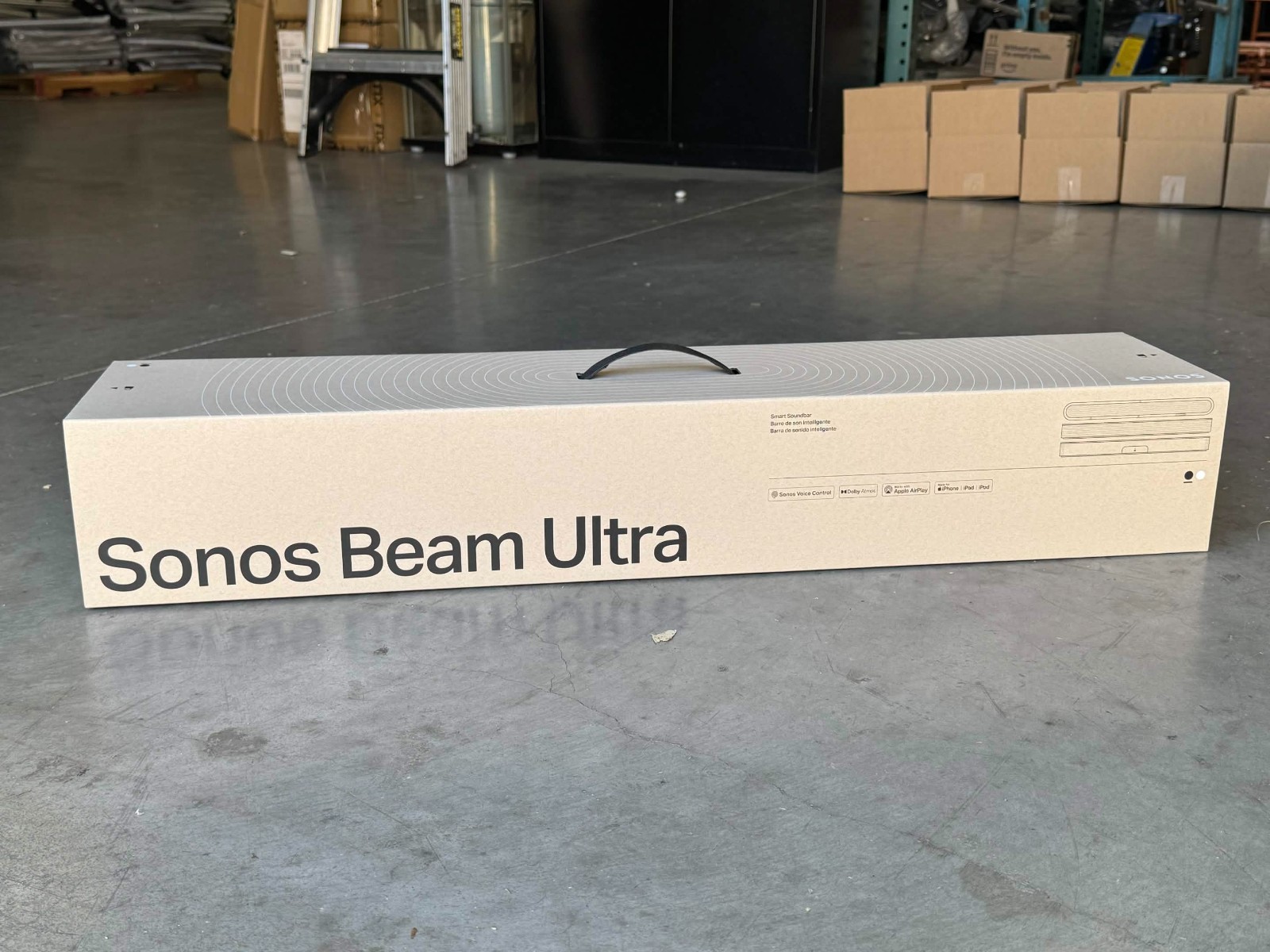 Sonos Beam Ultra 7.1.2 Dolby Atmos Soundbar WiFi Bluetooth Home Theater