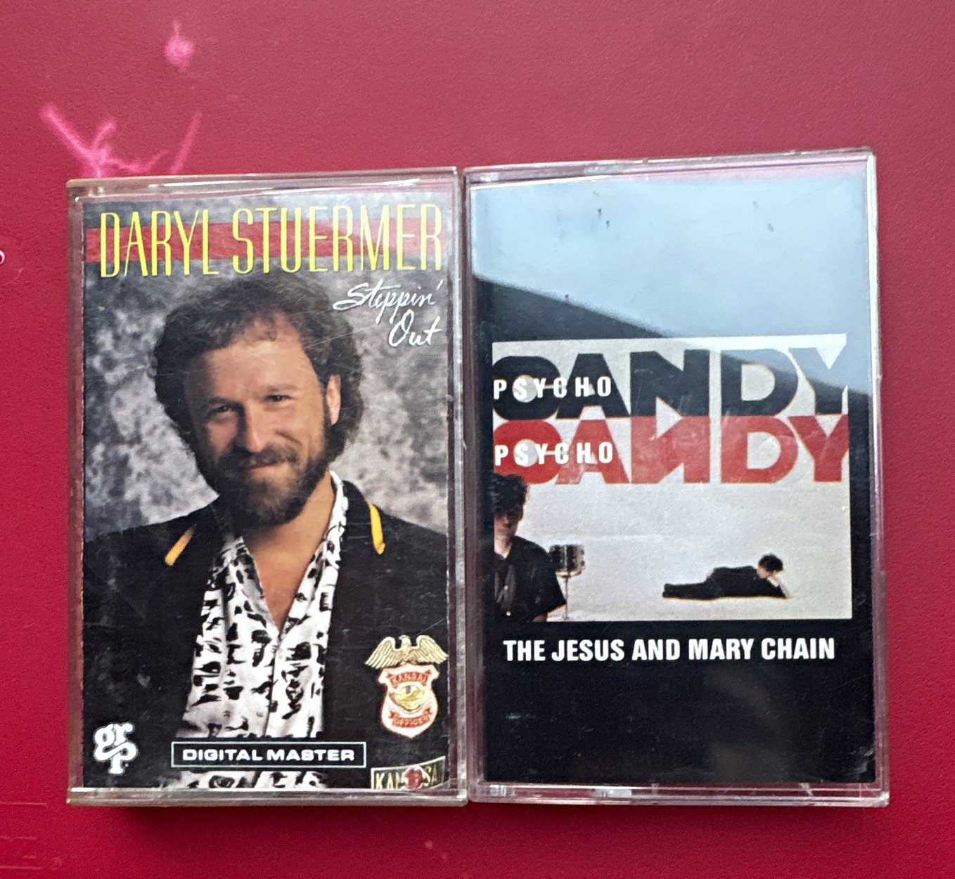 Daryl Stuermer Steppin' Out & Jesus And Mary Chain Psychocandy Cassette Lot Daryl Stuermer Steppin' Out & Jesus And Mary Chain Psychocandy Cassette Lot