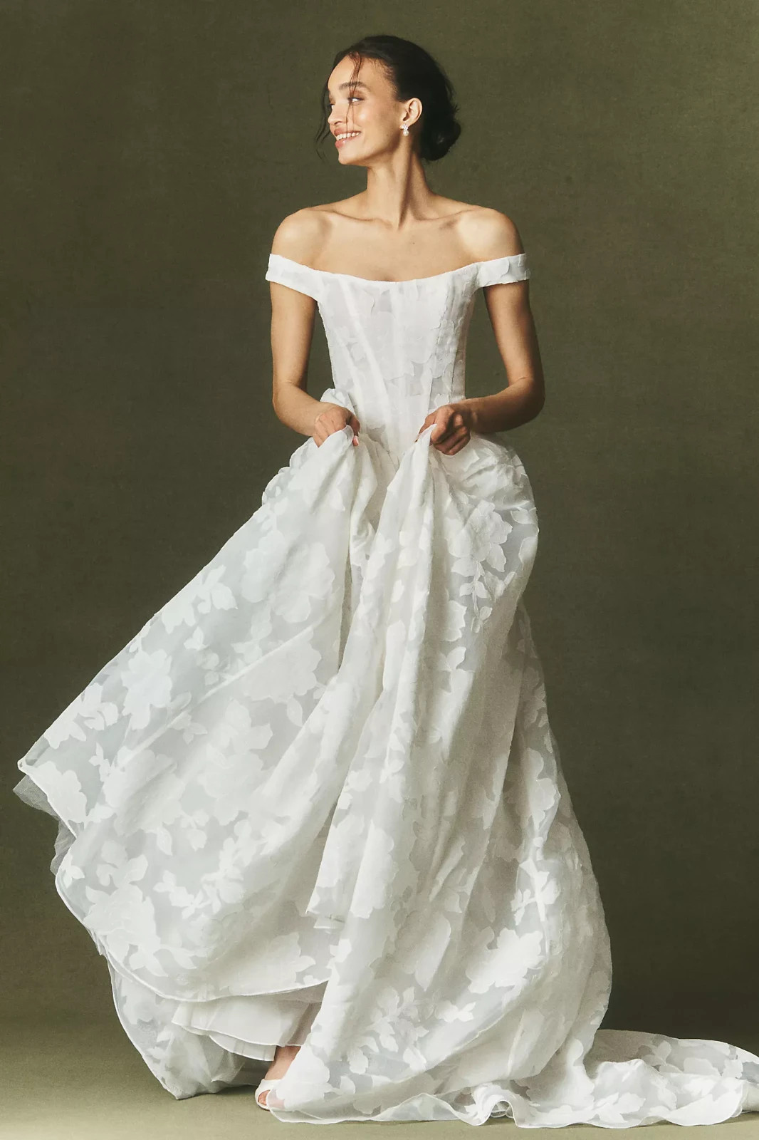 Flynn Gown by Jenny Yoo (Anthropolgie Exculsive), NWT, Corset Wedding Dress, 12