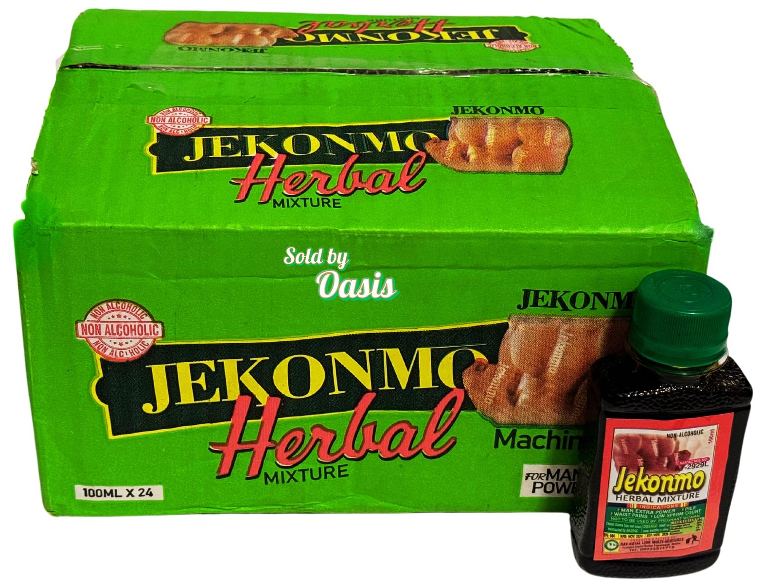 African Herbal Mixture - Jekonmo (1 Box -24 Pcs) African Herbal Mixture - Jekonmo (1 Box -24 Pcs)