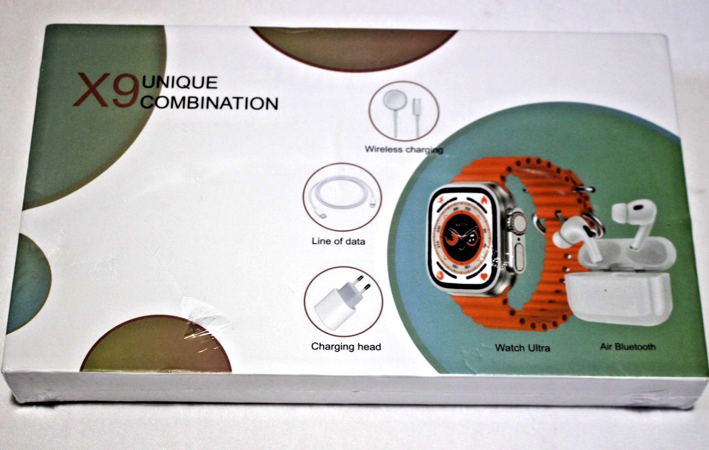 X9 UNIQUE COMBINATION WATCH AND EARBUDS X9 UNIQUE COMBINATION WATCH AND EARBUDS