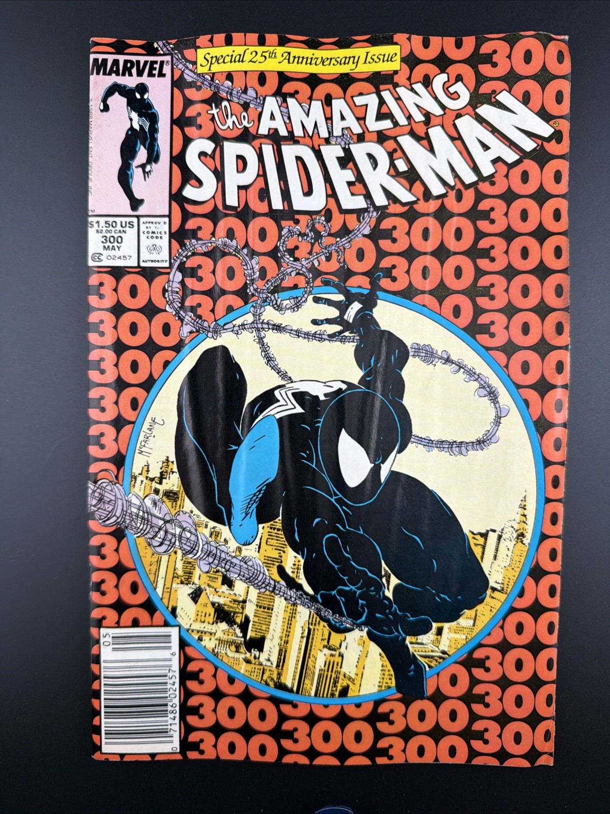 The Amazing Spider-Man #300 Newsstand Variant (Marvel Comics May 1988) The Amazing Spider-Man #300 Newsstand Variant (Marvel Comics May 1988)