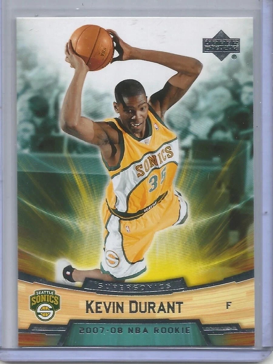 Upper Deck 2007-08 NBA Rookie Kevin Durant Seattle Supersonics #11 RC